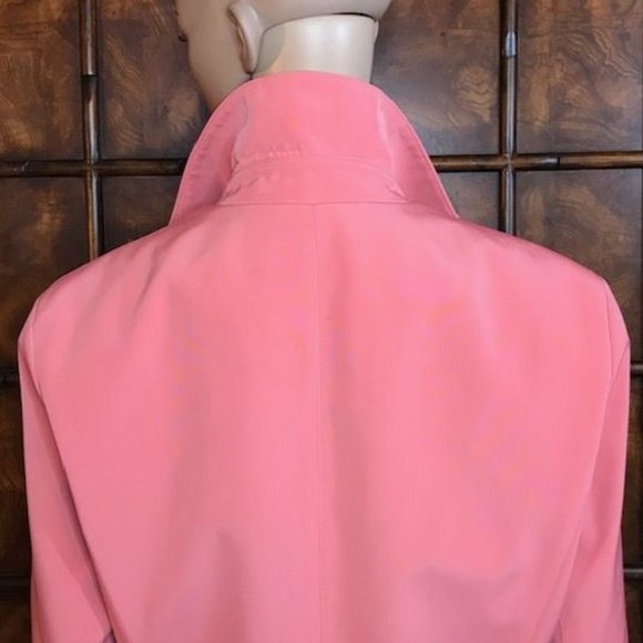 NWOT Anne Klein Snap Front Water Repellant Coat - Picture 7 of 12